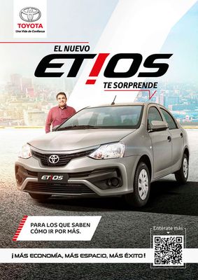 Ofertas de Carros, Motos y Repuestos en Ica | Catálogo Toyota Etios de Toyota | 26/6/2023 - 26/6/2024