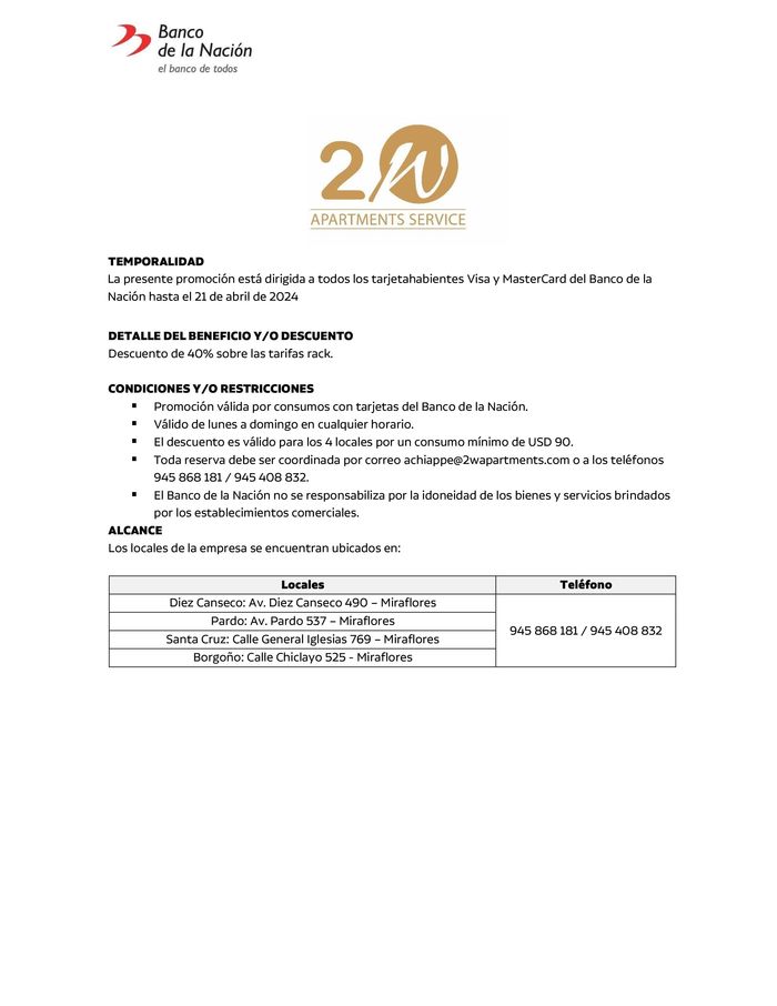 Catálogo Banco de la Nación en Callao | Catálogo banco de la noción | 17/10/2023 - 21/4/2024