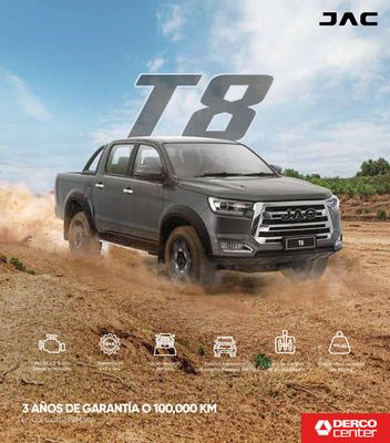 Ofertas de Carros, Motos y Repuestos en Tacna | T8 de Jac Motors | 20/10/2023 - 31/5/2024