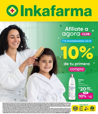 Catálogo InkaFarma | Ofertas  | 6/11/2023 - 30/11/2023