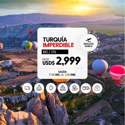 Ofertas de Viajes y ocio en Arequipa | Turquía imperdible  de Domiruth | 17/12/2023 - 3/1/2024