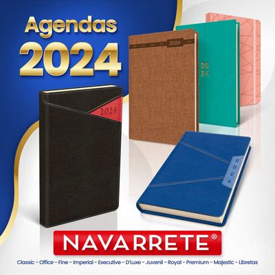 Ofertas de Viajes y ocio | Agendas 2024  de Distribuidora Navarrete | 11/12/2023 - 29/2/2024