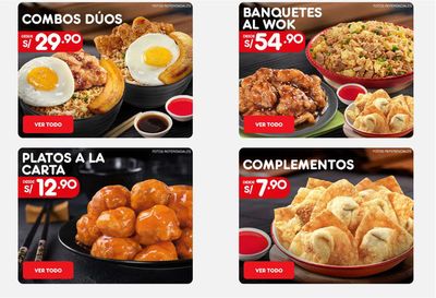Ofertas de Restaurantes en Cusco | Promociones  de China Wok | 23/1/2024 - 23/2/2024