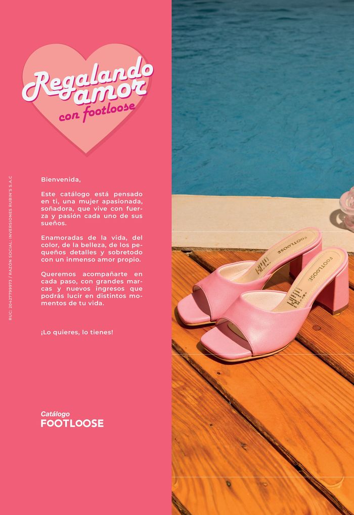 Catálogo Footloose | Regalando amor con footloose | 12/2/2024 - 7/3/2024