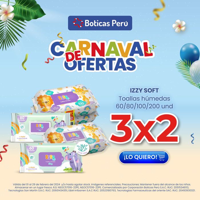Catálogo Boticas Perú | Carnaval de Ofertas  | 12/2/2024 - 29/2/2024