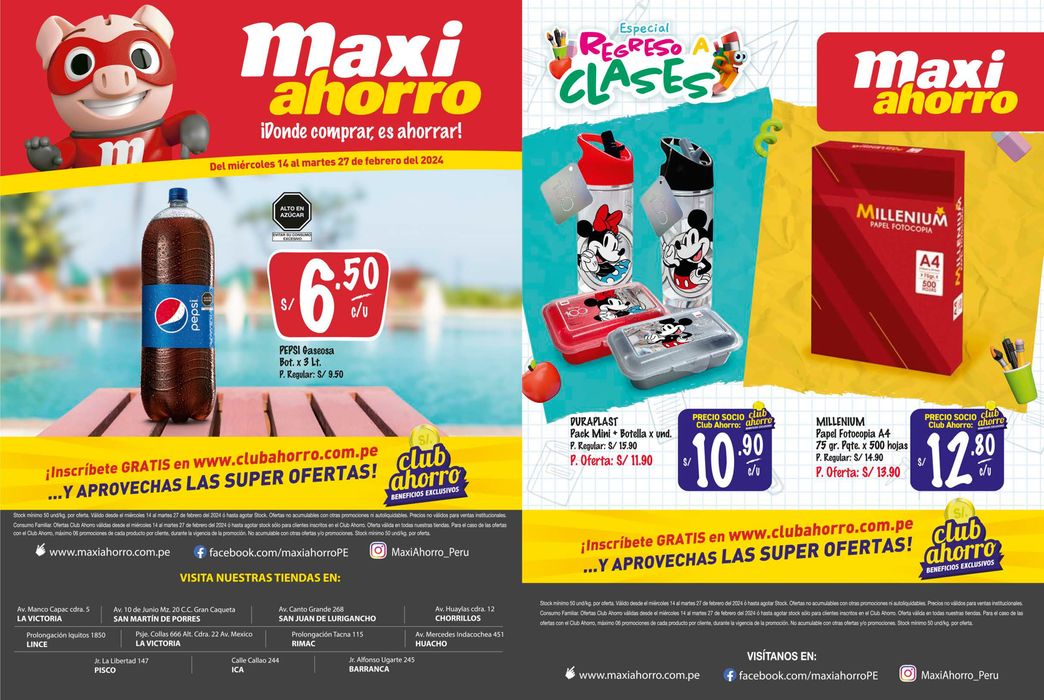 Catálogo MaxiAhorro | Donde comprar, es ahorrar | 14/2/2024 - 27/2/2024