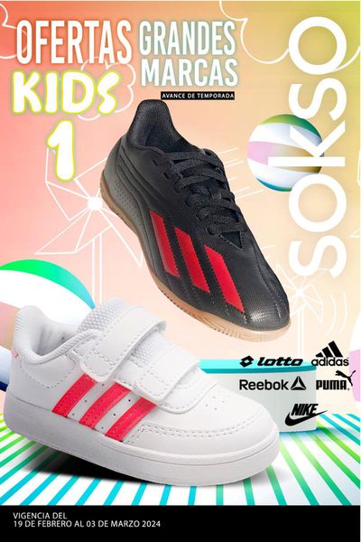 Catálogo Sokso en Abancay | Ofertas grandes marcas Kids 1 | 19/2/2024 - 3/3/2024