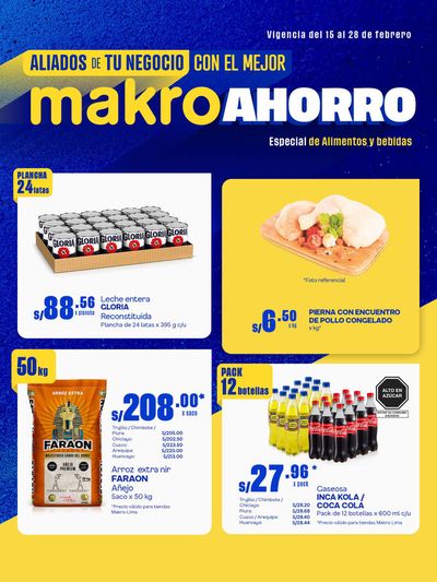 Catálogo Makro | MakroAhorro Food N04 | 16/2/2024 - 28/2/2024
