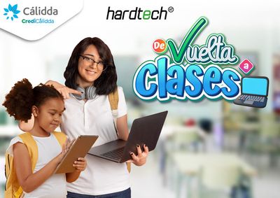 Ofertas de Tecnología y Electrónica en Huacho | De vuelta a clases Cálidda de Grupo Hardtech | 16/2/2024 - 29/2/2024