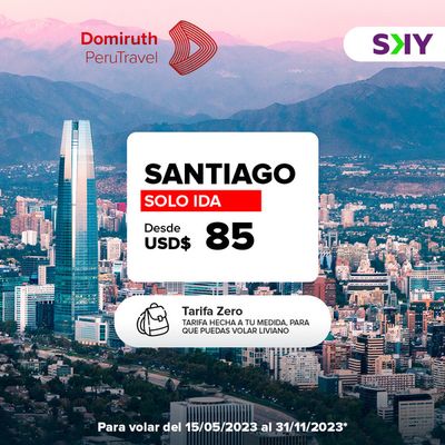 Ofertas de Viajes y ocio en Arequipa | Ofertas de Domiruth | 19/5/2023 - 30/11/2023