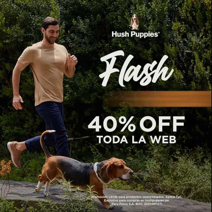 Catálogo Hush Puppies | Flash Sale  | 22/2/2024 - 24/2/2024
