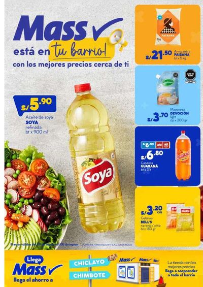 Ofertas de Supermercados en El Porvenir | Promociones  de Mass | 29/2/2024 - 6/3/2024