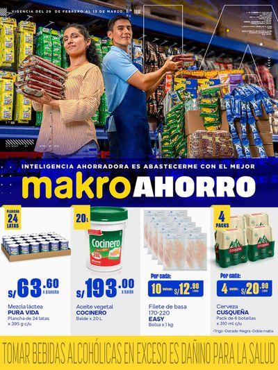 Catálogo Makro en Chiclayo | Promociones | 1/3/2024 - 13/3/2024