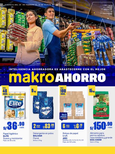 Ofertas de Supermercados en Chiclayo | Promociones.. de Makro | 1/3/2024 - 13/3/2024