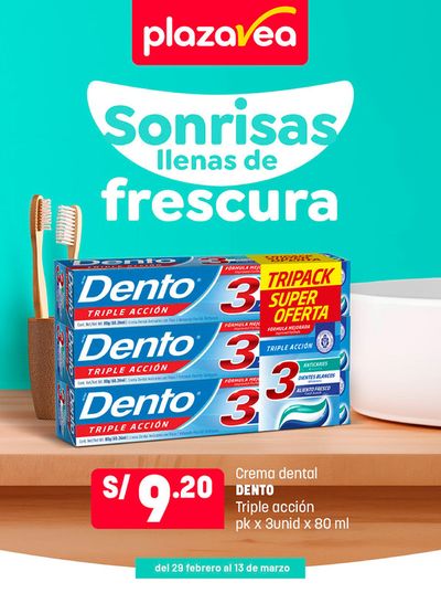 Ofertas de Supermercados en Tarapoto | Sonrisas llenas de frescura de Plaza Vea | 1/3/2024 - 13/3/2024