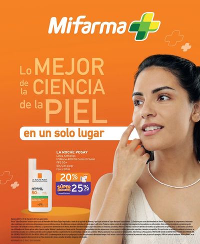 Ofertas de Salud y Farmacias en Lima | Lo mejor de la ciencia de la piel de Mifarma | 4/3/2024 - 31/3/2024