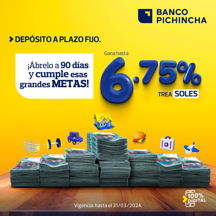 Catálogo Banco Pichincha en Huaraz | Promociones  | 5/3/2024 - 31/3/2024