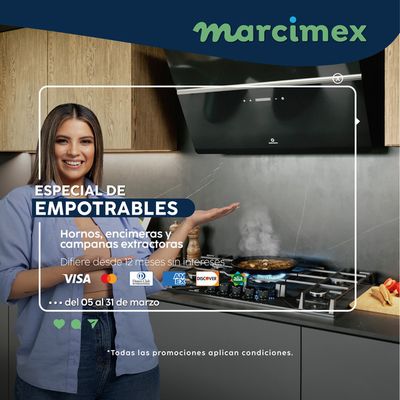 Catálogo Marcimex en Chincha Alta | Especial de empotrables | 6/3/2024 - 31/3/2024