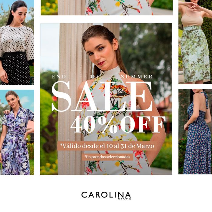 Catálogo Carolina Store en Arequipa | Sale  | 11/3/2024 - 31/3/2024