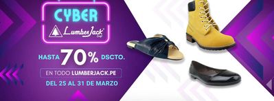 Ofertas de Ropa, zapatos y complementos en Tacna | Cyber Lumberjack de Lumberjack | 25/3/2024 - 31/3/2024
