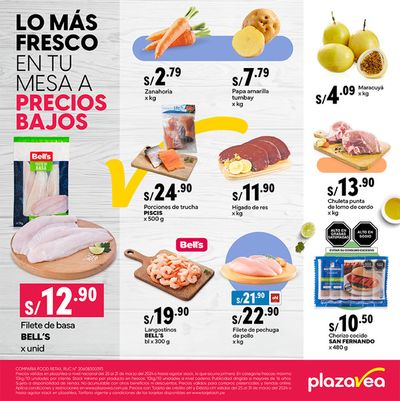 Catálogo Plaza Vea en Lurín | Lo más fresco en tu mesa a precios bajos  | 26/3/2024 - 31/3/2024