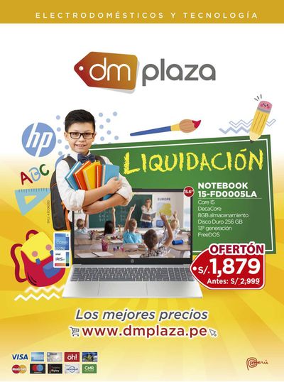 Ofertas de Tiendas por departamento | Liquidación  de DM Plaza | 26/3/2024 - 14/4/2024