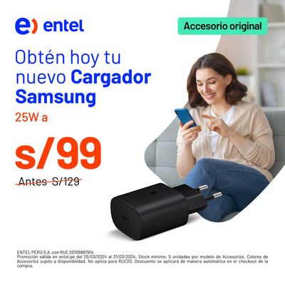 Catálogo Entel en Huancayo | Accesorio original  | 27/3/2024 - 31/3/2024