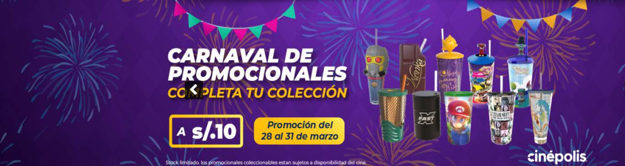 Catálogo Cinépolis | Carnaval de promocionales  | 28/3/2024 - 31/3/2024