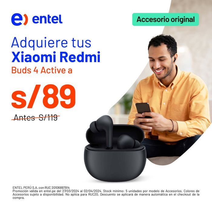 Catálogo Entel en Tacna | Accesorio original ! | 28/3/2024 - 2/4/2024