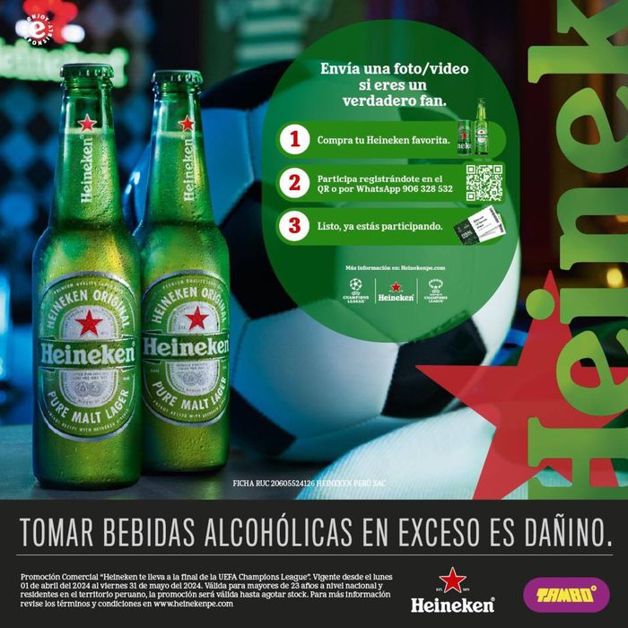 Catálogo Tambo en Callao | Tambo Heineken | 8/4/2024 - 31/5/2024