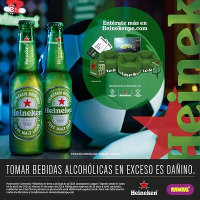 Ofertas de Supermercados en Callao | Tambo Heineken de Tambo | 8/4/2024 - 31/5/2024