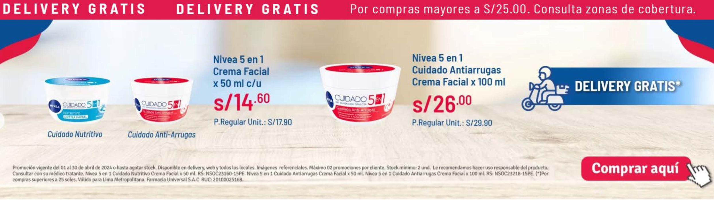 Catálogo Farmacia Universal en Lima | Ofertas  | 11/4/2024 - 30/4/2024