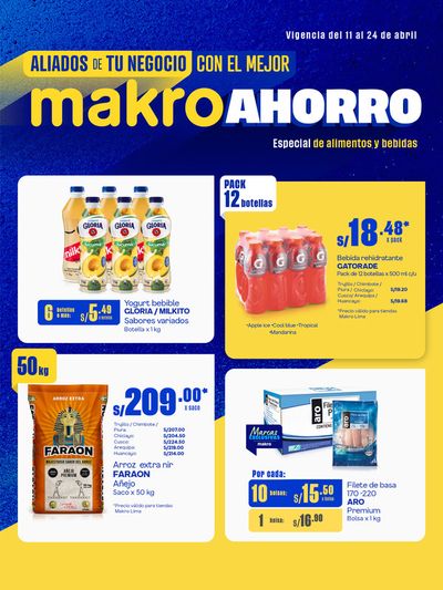 Catálogo Makro en Arequipa | MakroAhorro Food N08 | 12/4/2024 - 24/4/2024