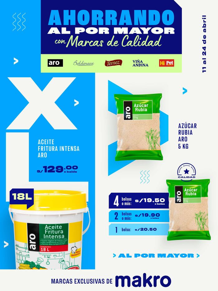 Catálogo Makro en Lima | Volante Marcas Propias  | 12/4/2024 - 24/4/2024