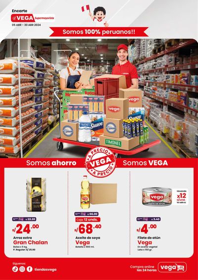 Catálogo Vega en Lima | Promociones  | 12/4/2024 - 30/4/2024