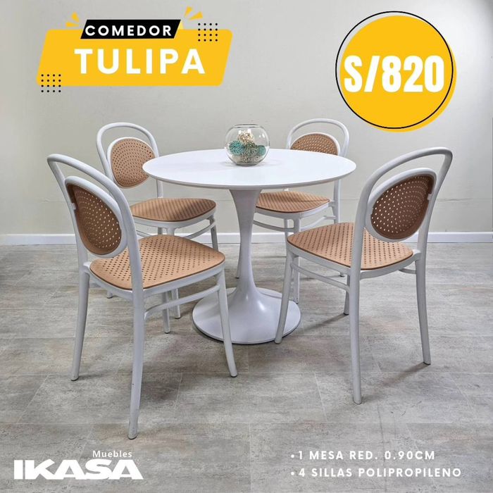 Catálogo Ikasa en Lima | Comedor Tulipa | 12/4/2024 - 30/4/2024