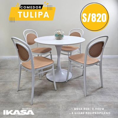 Catálogo Ikasa | Comedor Tulipa | 12/4/2024 - 30/4/2024
