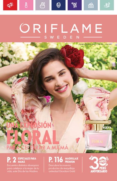 Ofertas de Perfumerías y belleza | Una Explosión Floral  de Oriflame | 15/4/2024 - 3/5/2024