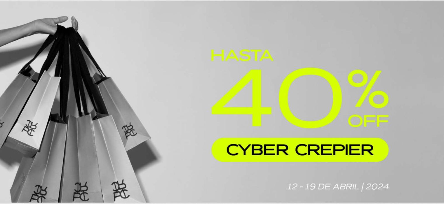 Catálogo Crepier en Lima | Hasta 40 % Off  | 15/4/2024 - 19/4/2024