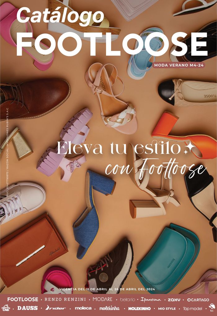 Catálogo Footloose en Callao | Eleva tu estilo Con Foottoose  | 15/4/2024 - 26/4/2024