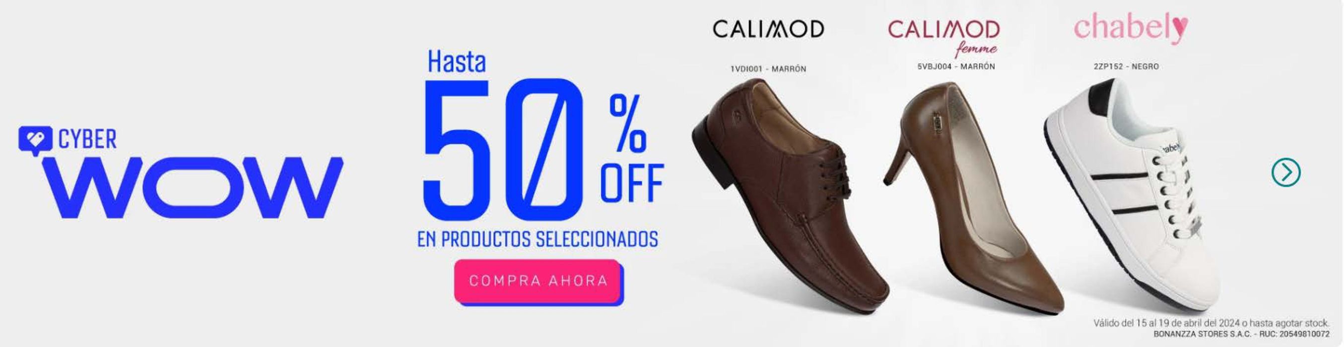 Catálogo CaliMod en Cajamarca | Cyber Wow  | 16/4/2024 - 19/4/2024