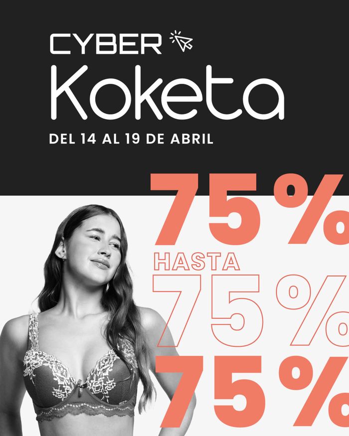 Catálogo Koketa | Hasta 75%  | 16/4/2024 - 19/4/2024