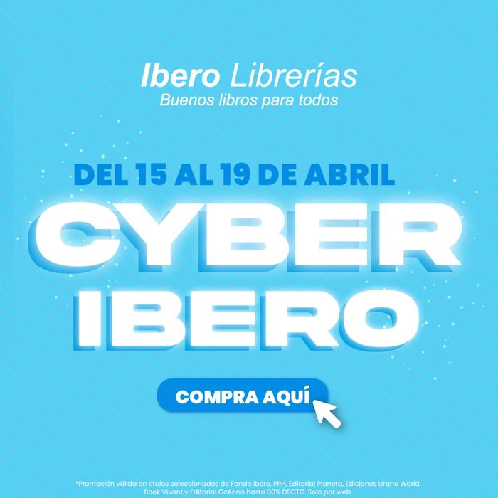 Catálogo Ibero Librerías en Lima | Hasta 30 % Dscto  | 17/4/2024 - 19/4/2024