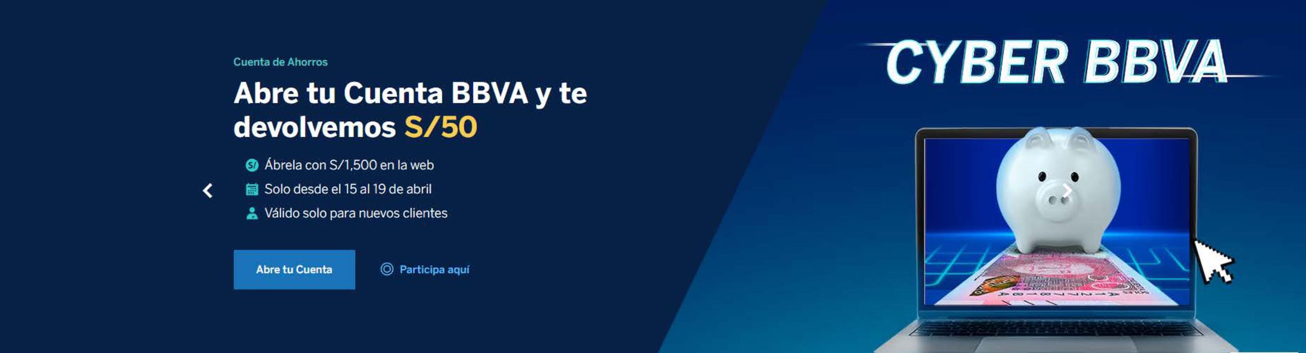 Catálogo BBVA en Lima | Promociones  | 18/4/2024 - 19/4/2024