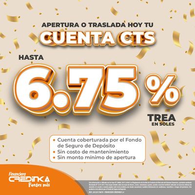 Ofertas de Bancos y seguros en Cusco | Promociones  de Credinka | 18/4/2024 - 25/4/2024