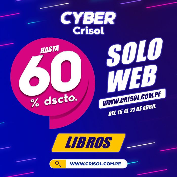 Catálogo Crisol en Lima | Cyber Crisol | 18/4/2024 - 21/4/2024