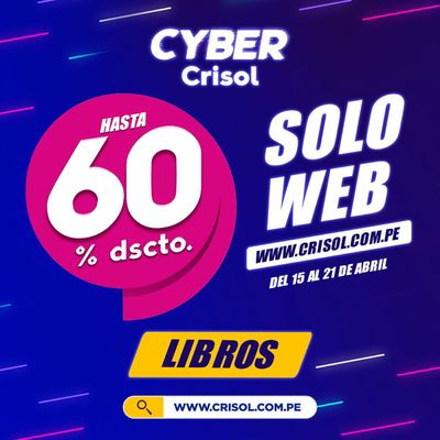Ofertas de Viajes y ocio en Chiclayo | Cyber Crisol de Crisol | 18/4/2024 - 21/4/2024