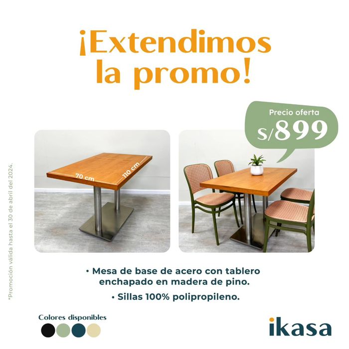 Catálogo Ikasa en Lurín | Extendimos la promo! | 18/4/2024 - 30/4/2024