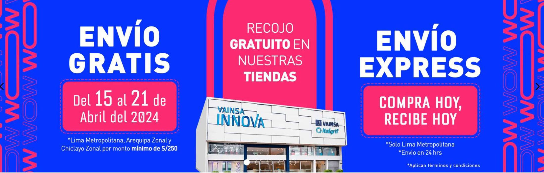 Catálogo Vainsa Innova en Lima | Promociones  | 19/4/2024 - 21/4/2024