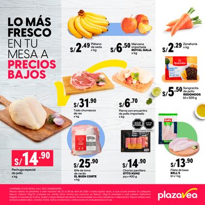 Ofertas de Supermercados | Lo más Fresco  de Plaza Vea | 23/4/2024 - 28/4/2024